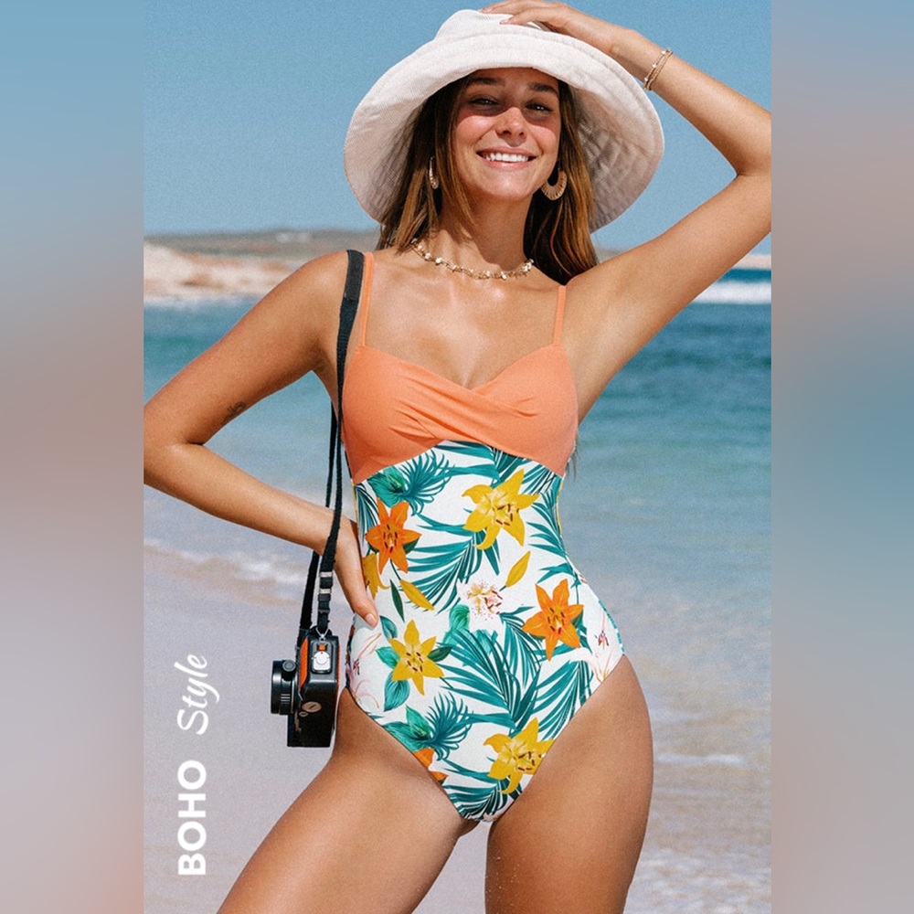 Cupshe one piece swimsuit Large NEW with tags